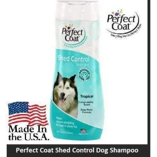 Perfect Coat Shed Control Dog Shampoo, 16oz bottle